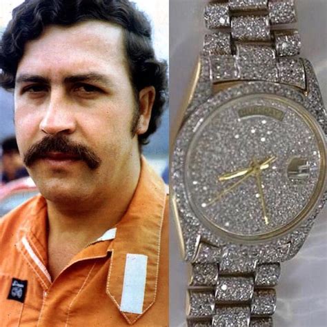 pablo escobar rolex watch.